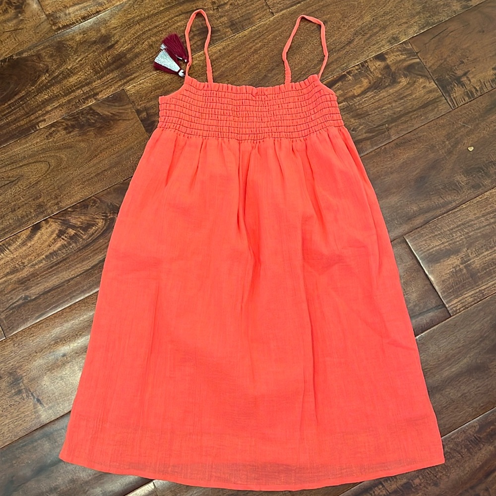 Crew Cuts  coral sundress